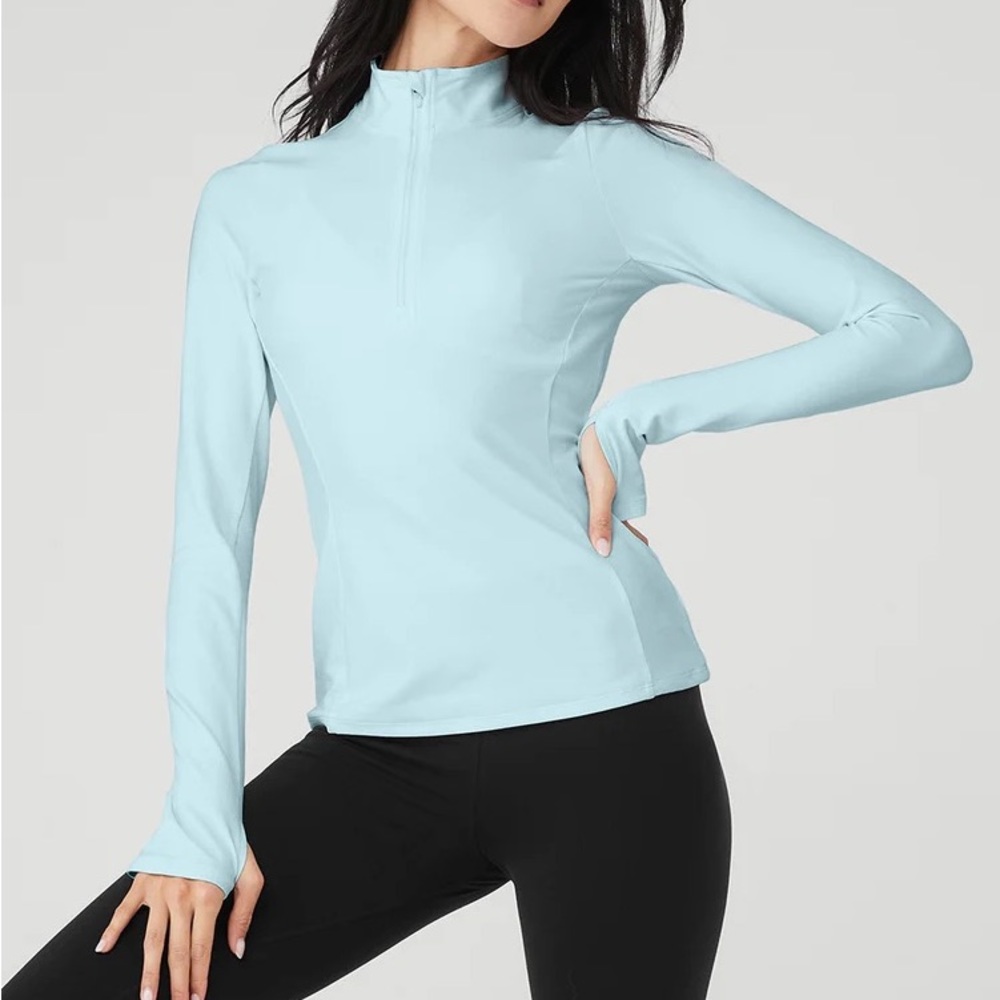 NWT SOLD OUT Alosoft 1/2 Zip Rapid Pullover